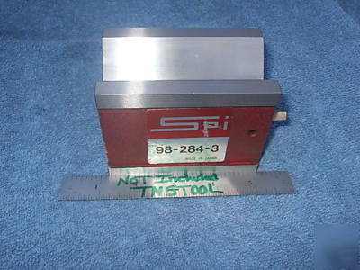 Magnetic v-block spi 45* 98-284-3 used toolmaker wow 