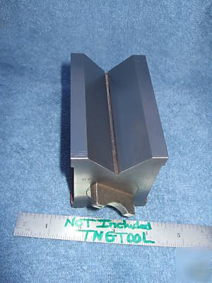 Magnetic v-block spi 45* 98-284-3 used toolmaker wow 