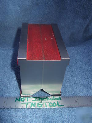 Magnetic v-block spi 45* 98-284-3 used toolmaker wow 