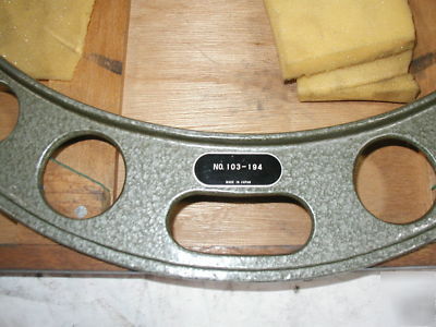 Mitutoyo 17-18 inch micrometer. with case.