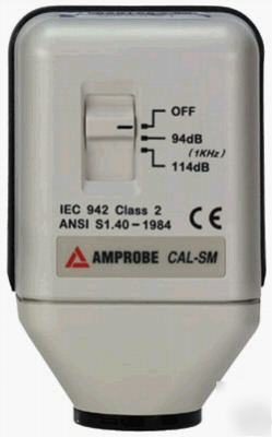 New amprobe cal-sm sound level calibrator calsm 