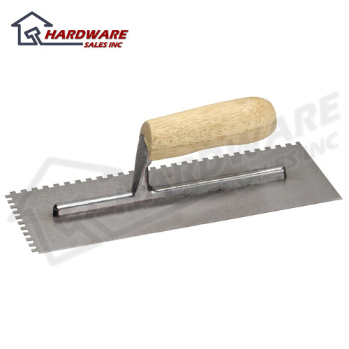 New marshalltown 976 1/4 X3/8X1/4 notched finish trowel 