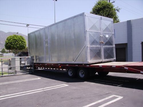 New powder coat batch oven inside 8FT x 8FT x 10FT deep