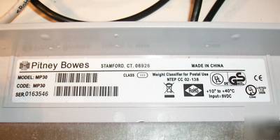 Nice pitney bowes scale platform MP30 7KG/ 15LB cap.