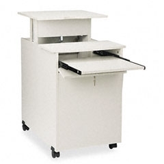 Safco deluxe mobile adjustable projector stand