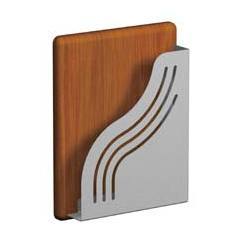 Safco products company wave magazine rack 1POCKET 10X2