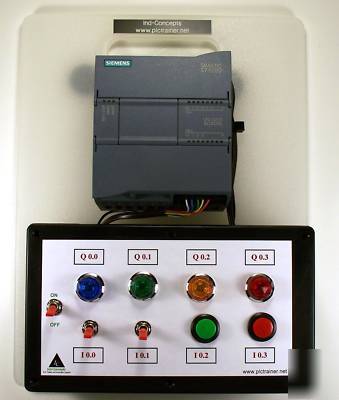 Siemens S7 1200 plc trainer, cable, software, ethernet