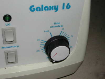 Vwr galaxy 16 microcentrifuge, cap. 18X1.5/2.0ML tubes