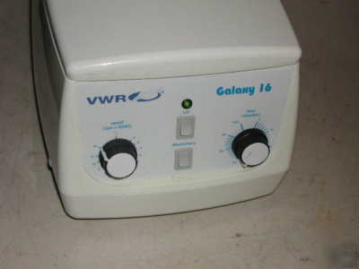 Vwr galaxy 16 microcentrifuge, cap. 18X1.5/2.0ML tubes
