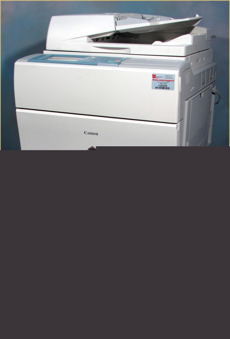 Good canon imagerunner 6570 IR6570 copier w/ only 576K