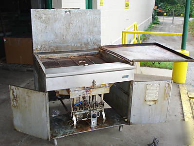 H-duty pitco frialator 210LBS natural gas donut fryer