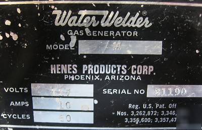 Henes H2O welder / water torch