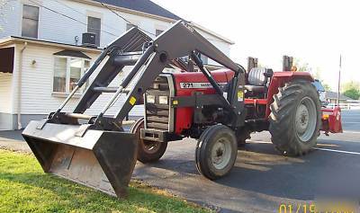 2000 massey ferguson 271 diesel tractor w/ loader only