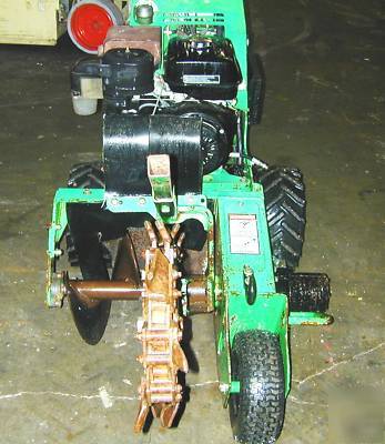 2005 vermeer rt-100 walk behind trencher