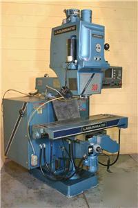 7-1/2 hp lagun model 310 lagunmatic cnc vertical mill