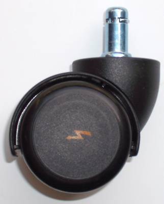 Esd casters soft twin wheel for hard floors 5 pc set