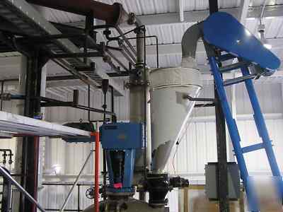 Floveyor conveyor system with storage hoppers