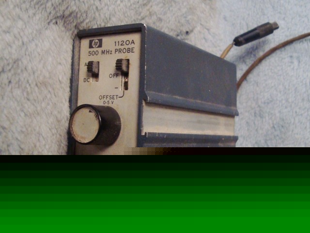 Hp hewlett packard 500 mhz probe model 1120A