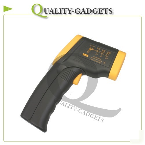Ir infrared digital led thermometer laser pointer gun