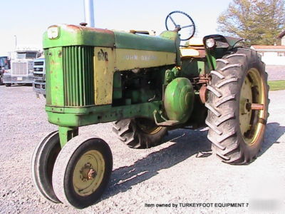 John deere 630 tractor 2 cylinder gas runs great 