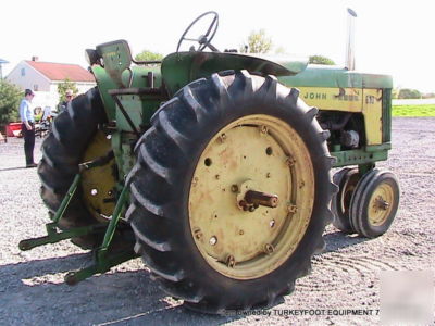 John deere 630 tractor 2 cylinder gas runs great 