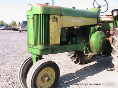John deere 630 tractor 2 cylinder gas runs great 