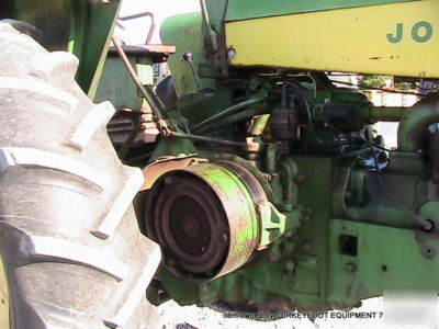 John deere 630 tractor 2 cylinder gas runs great 
