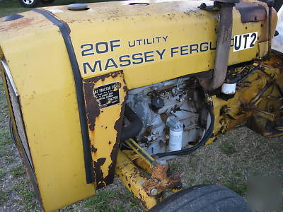 Massey ferguson 20 f utility diesel tractor