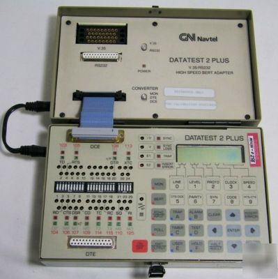 Navtel datatest 2 plus hs bert v.35 tester