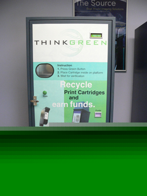 New inkjet collector printer cartridge vending machine 