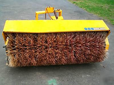 Old dominion 6 ft sweepster mb rotary broom pto asphalt