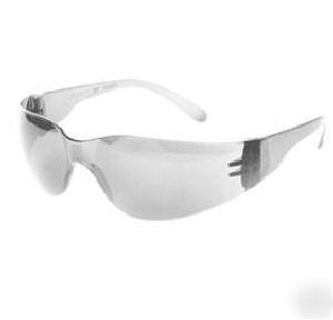 Radians mirage wraparound safety glasses-clear-lot 12