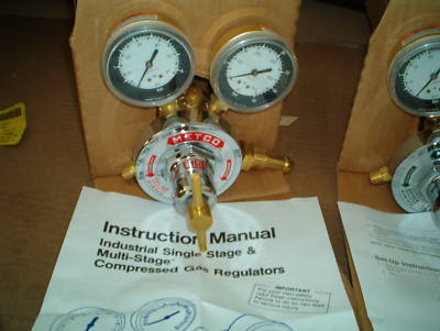 Sulzer metco 3G thermal spray gas & oxygen regulators 