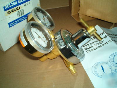 Sulzer metco 3G thermal spray gas & oxygen regulators 