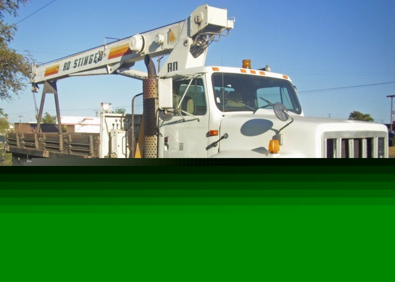  ro crane boom winch truck hydraulic bed diesel semi 