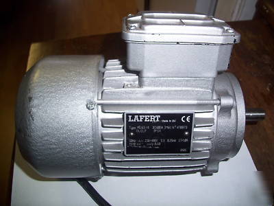 Lafert motor type ms 63 /4 50 hz 230/400V 3 phase 