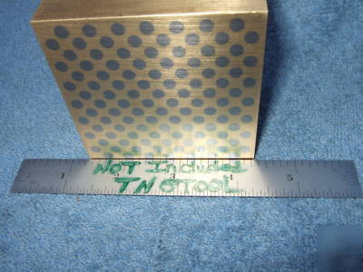 Magnetic v-block brass w/steel pins 112 absolutely mint