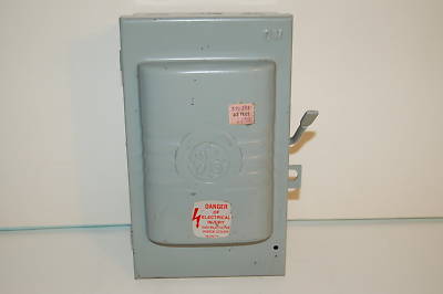 New general electric quick disconnect box