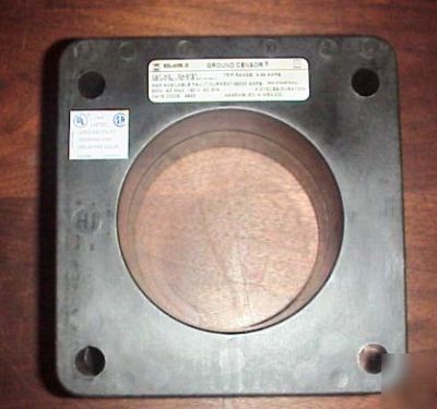 New square d ~ ga-375T ~ circuit breaker ground censor 