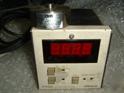 Tws load cell dcd-1000K & F500 unipulse digital readout