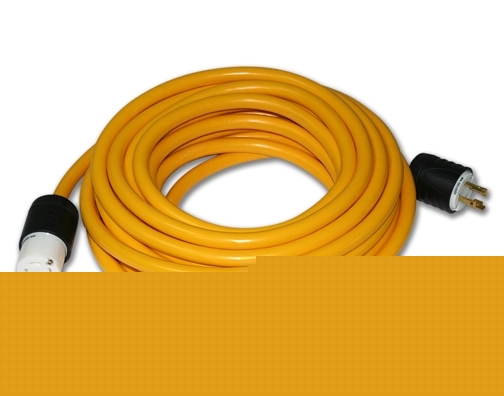 100' 30A nema L14-30 120/240 generator power cord