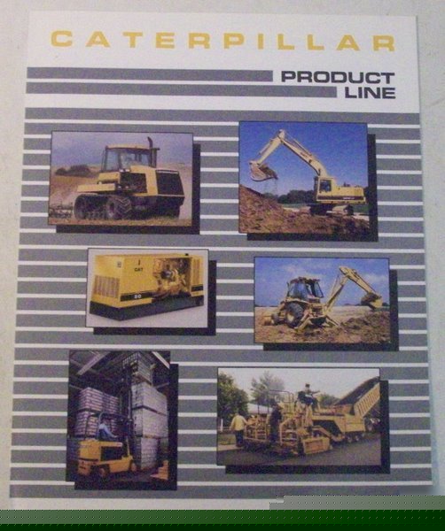 Caterpillar 1988 full line sales brochure