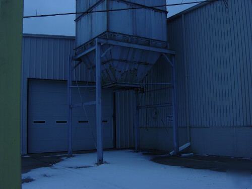 Dust collector system 12 ft x 10 ft x 40 ft tall 40 hp