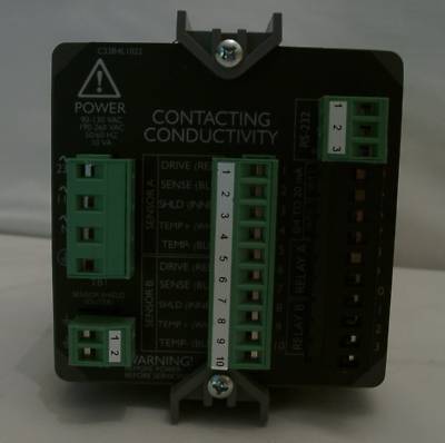 Gli model 33 conductivity monitor 2 sensor unit hach 33