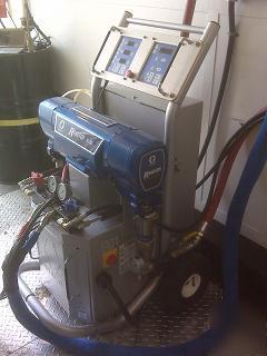 Graco e 30 reactor 160' heated hose, 2 fusion ap, 2X T2