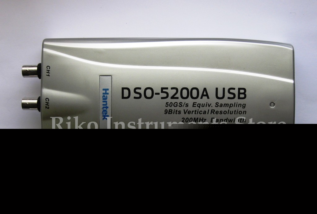 Hantek dso-5200A pc usb digital oscilloscope 250MS
