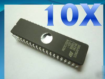 10PCS st 27C1024 uv eprom M27C1024 *1M* M27C1024 