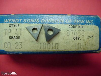 12 pcs tp 41 grade CQ23 made by trw (rtw) usa