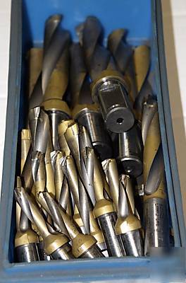 24 bullet drills with holes in center 3/8