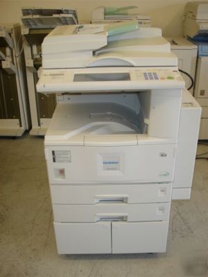 Black and white copier & fax - ricoh aficio 2022 